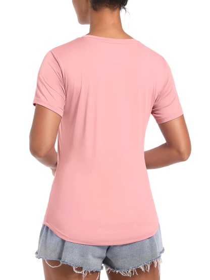 Women's UPF80+ Sun Protection Workout T-Shirt
