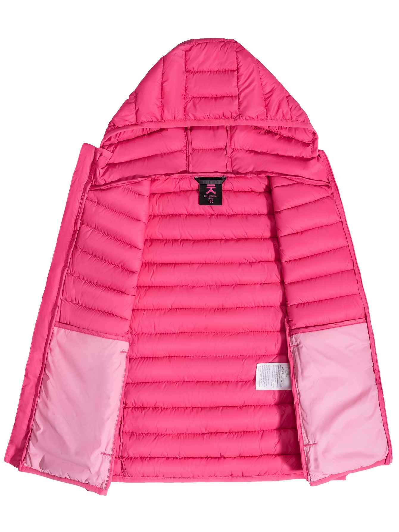  Packable Lightweight Faux- Hooded Vest