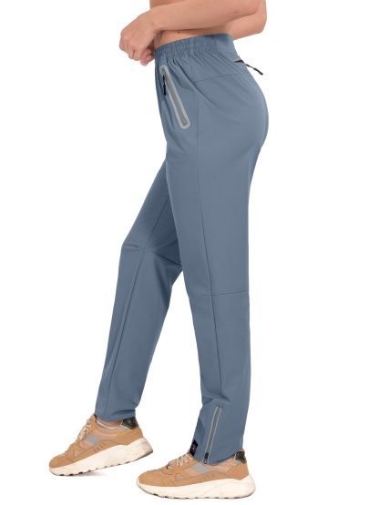 Womens ComfortFit Elastic Waist Sports Pants 