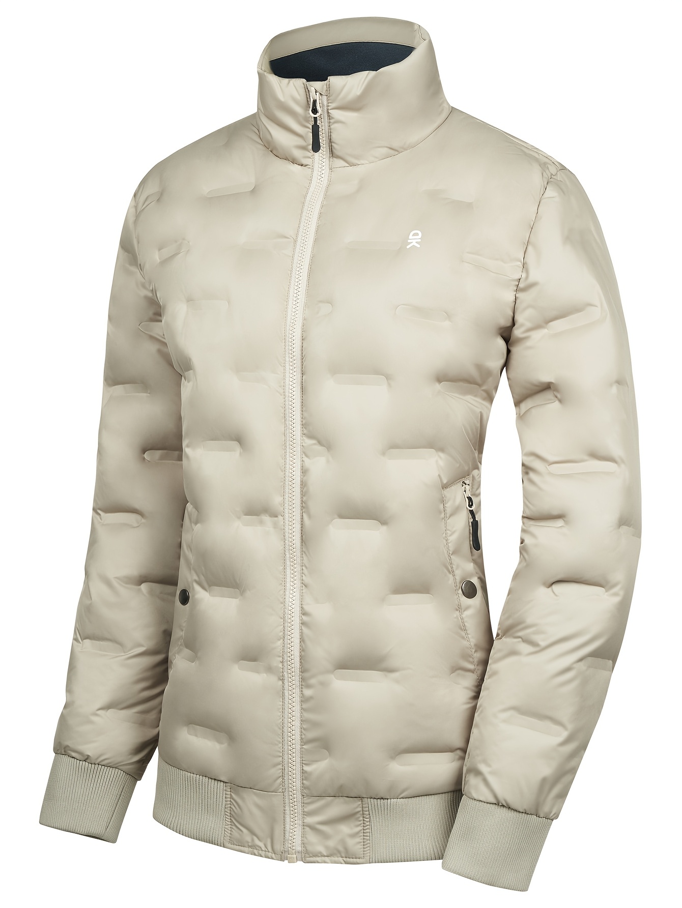 Women's Lightweight Windproof Winter Jacket with Recycled Insulation 