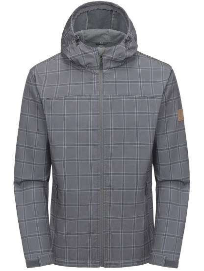 Men's Softshell Jacket with Removable Hood