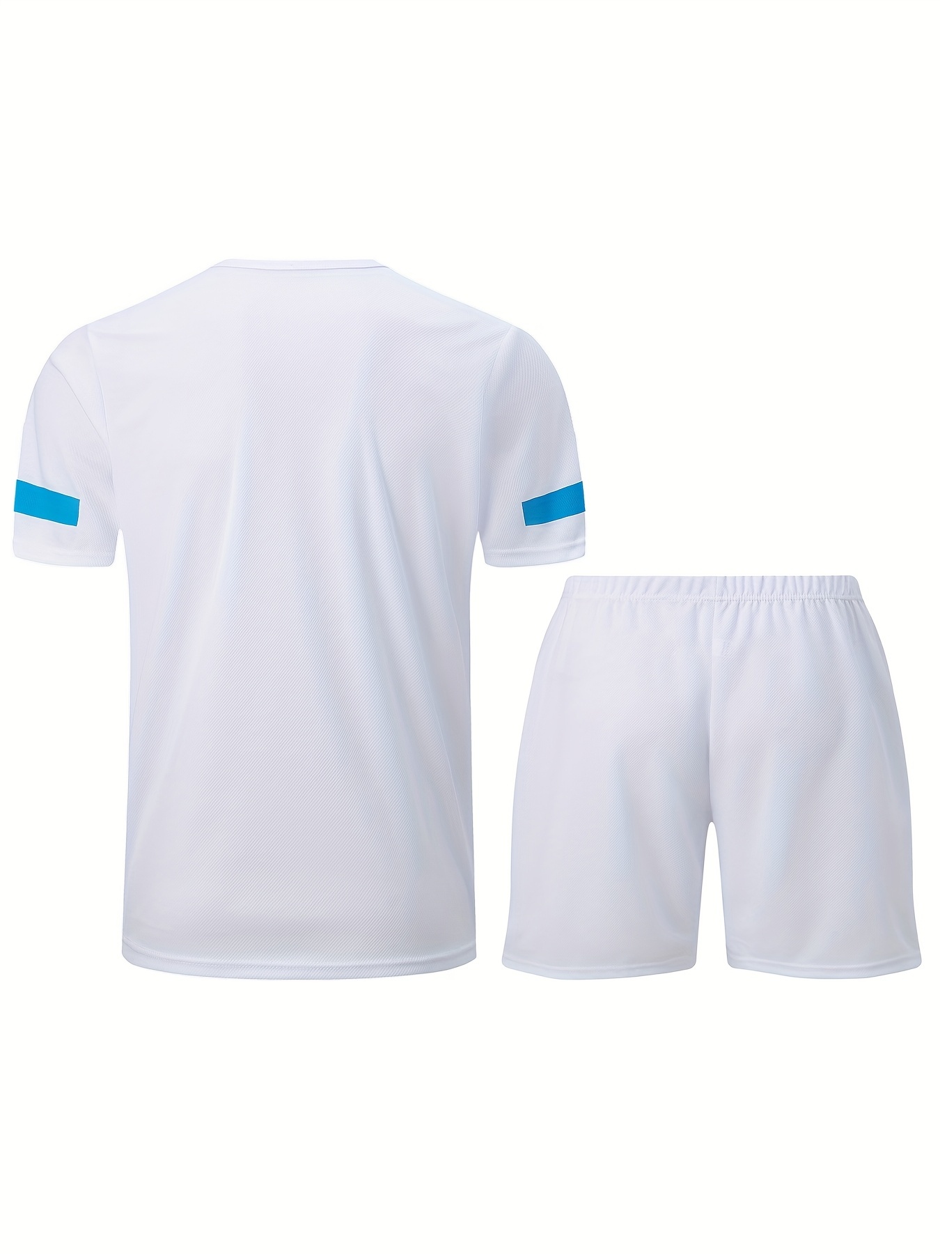 2-Pack Men' Summer Sports Short-Sleeved Suit 