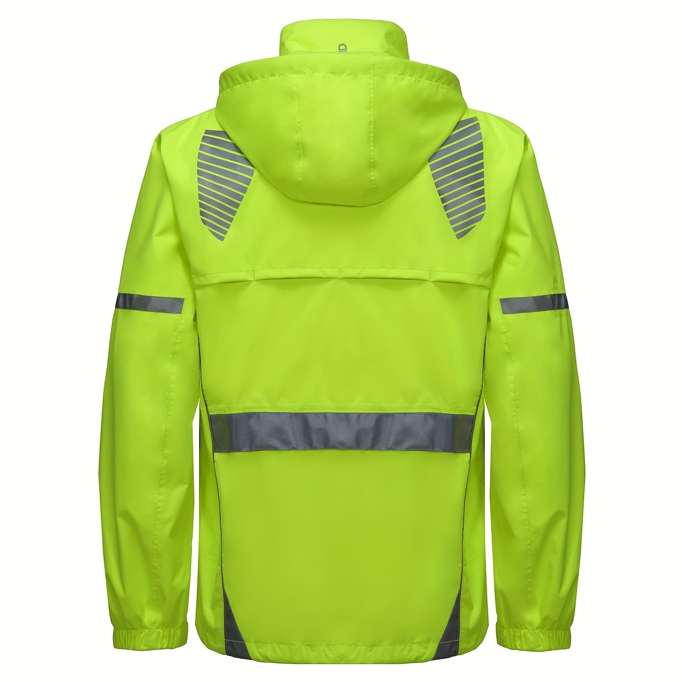  Reflective Men's Running Cycling Rain Jacket