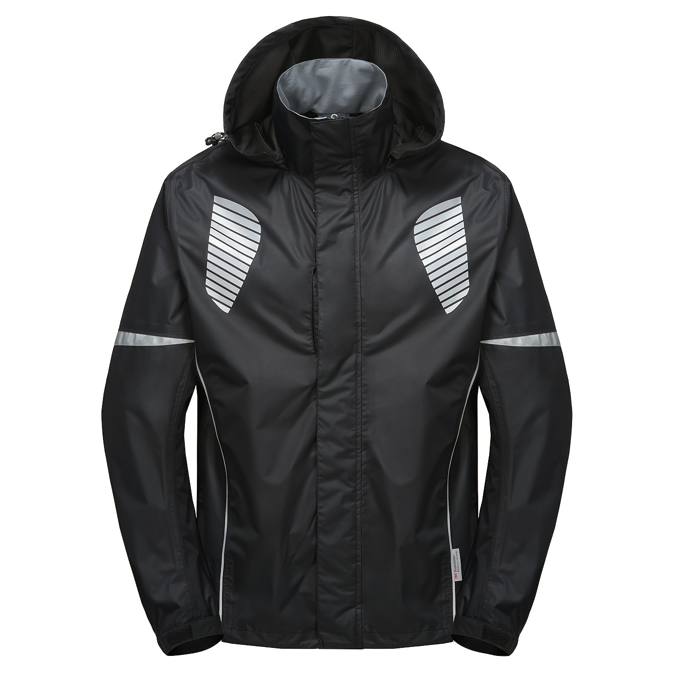 Reflective Men's Running Cycling Rain Jacket