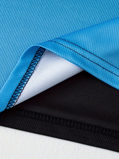 8pcs Set of Men's Short-Sleeve T-Shirt And Shorts for Sports