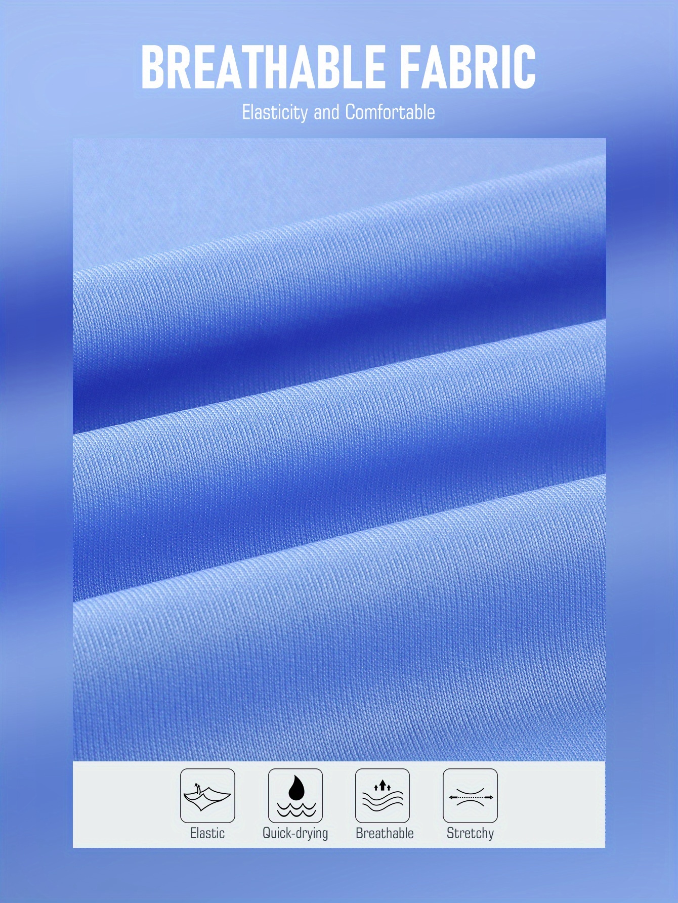 Men's High-Performance Mosaic Blue Camo Hooded Fishing Shirt