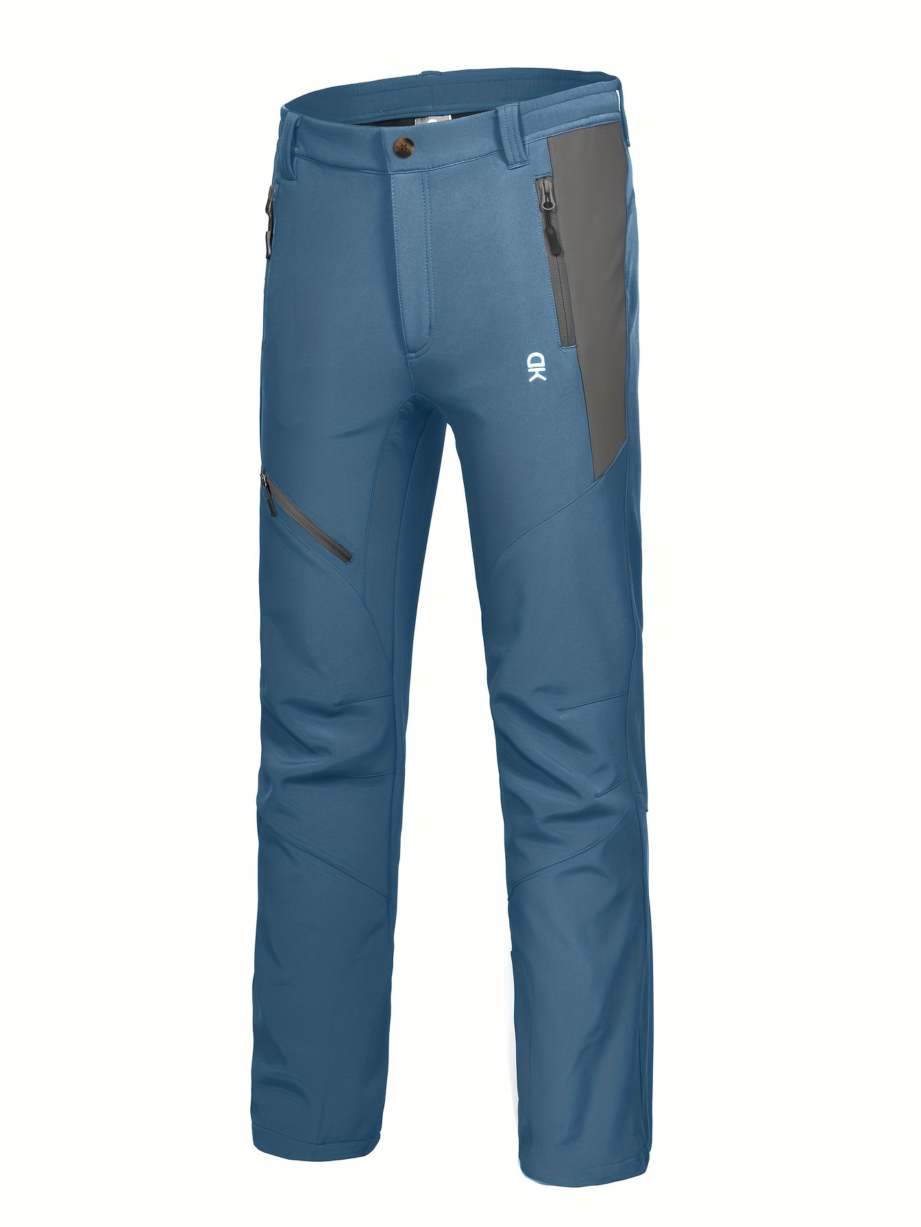 Men's Fleece Lined Softshell Hiking Pants