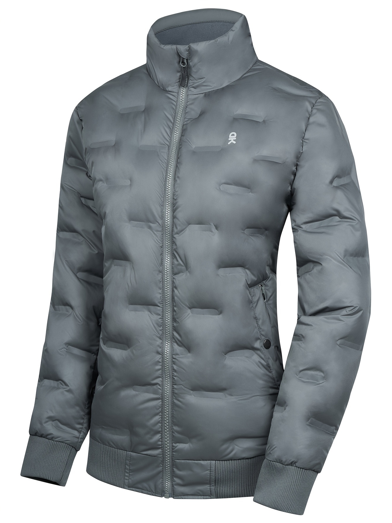 Women's Lightweight Windproof Winter Jacket with Recycled Insulation 