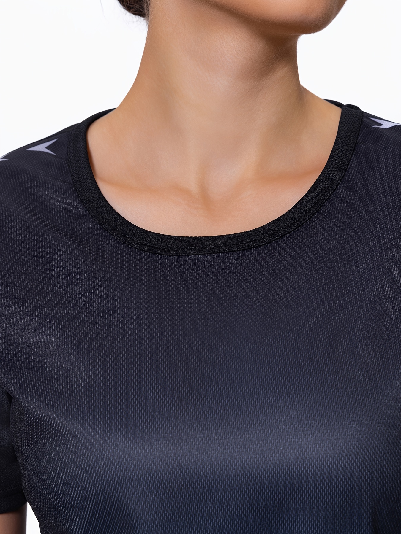 4pcs Women's Summer Gradient T-Shirt Pack 