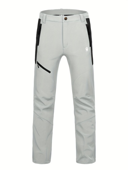 Men's Fleece Lined Softshell Hiking Pants