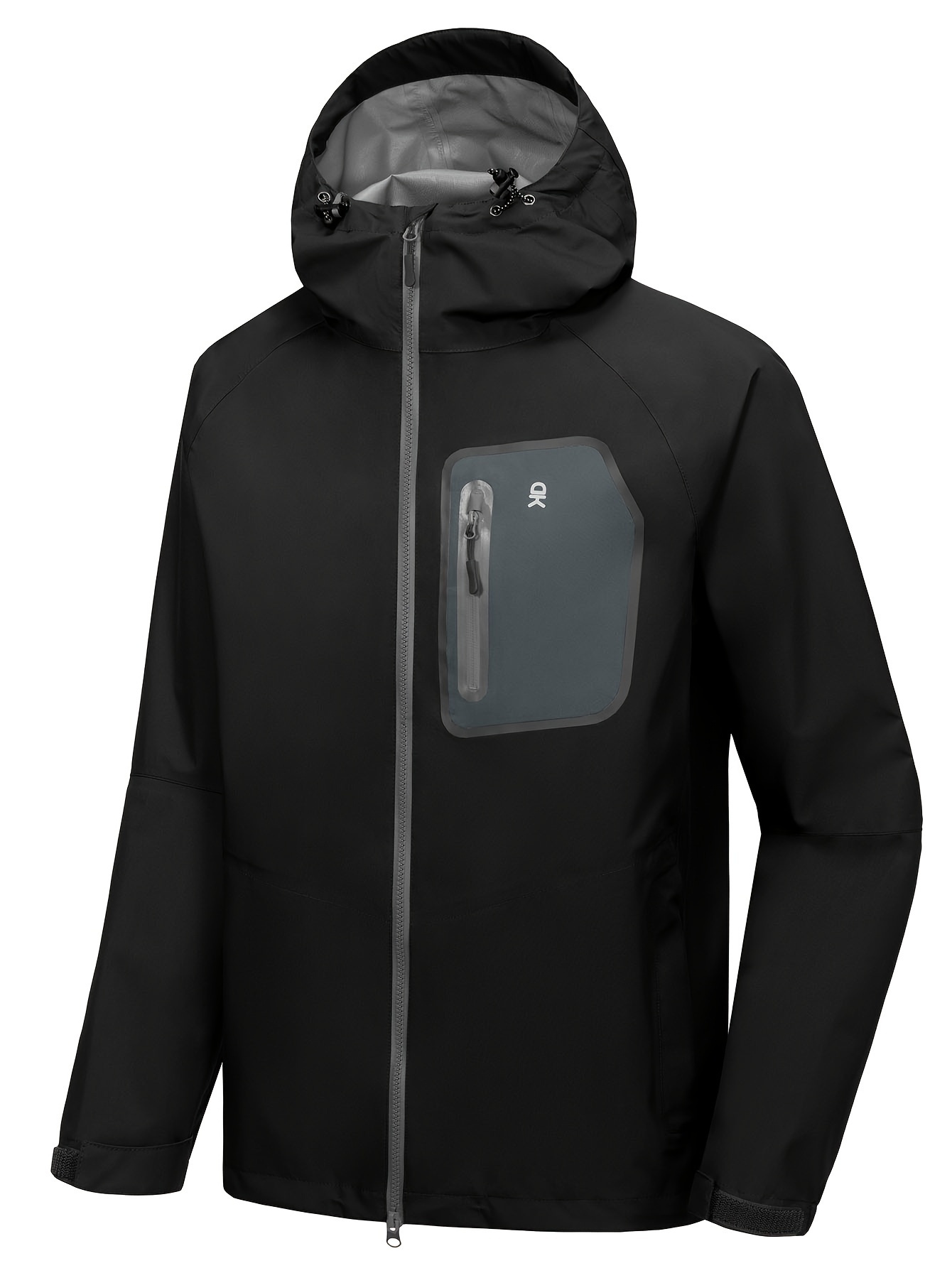 Men's Waterproof Hardshell 3L Rain Jacket 