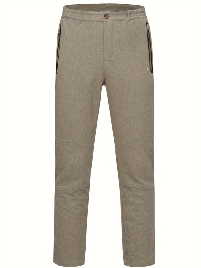Men's Windproof Fleece Lined Hiking Cargo Pants