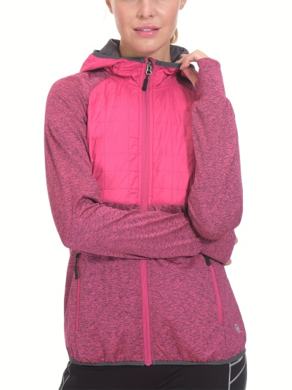  Lightweight Thermal-Lined Women's Hooded Jacket