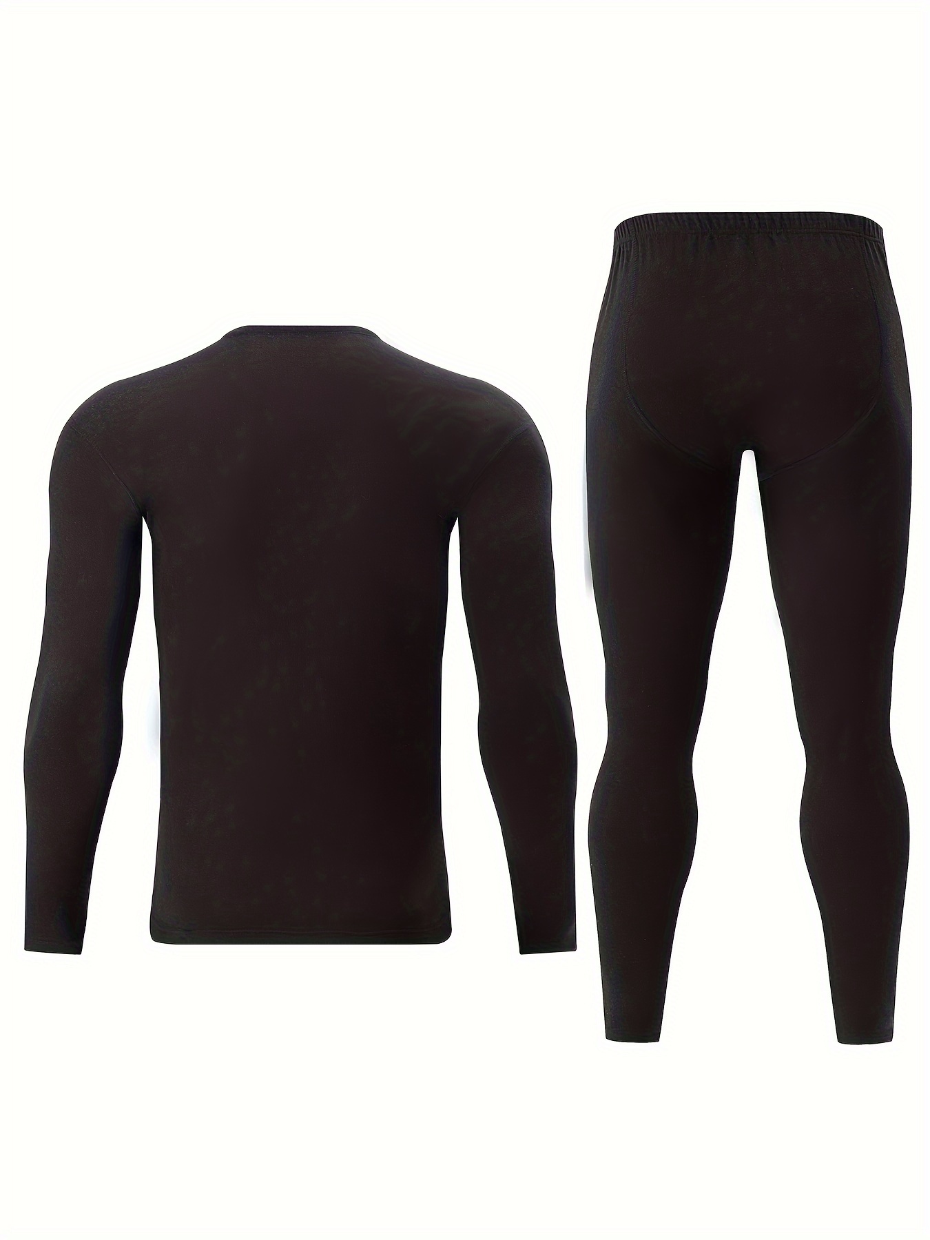 4pcs Men'S Thermal Base Layer Set 