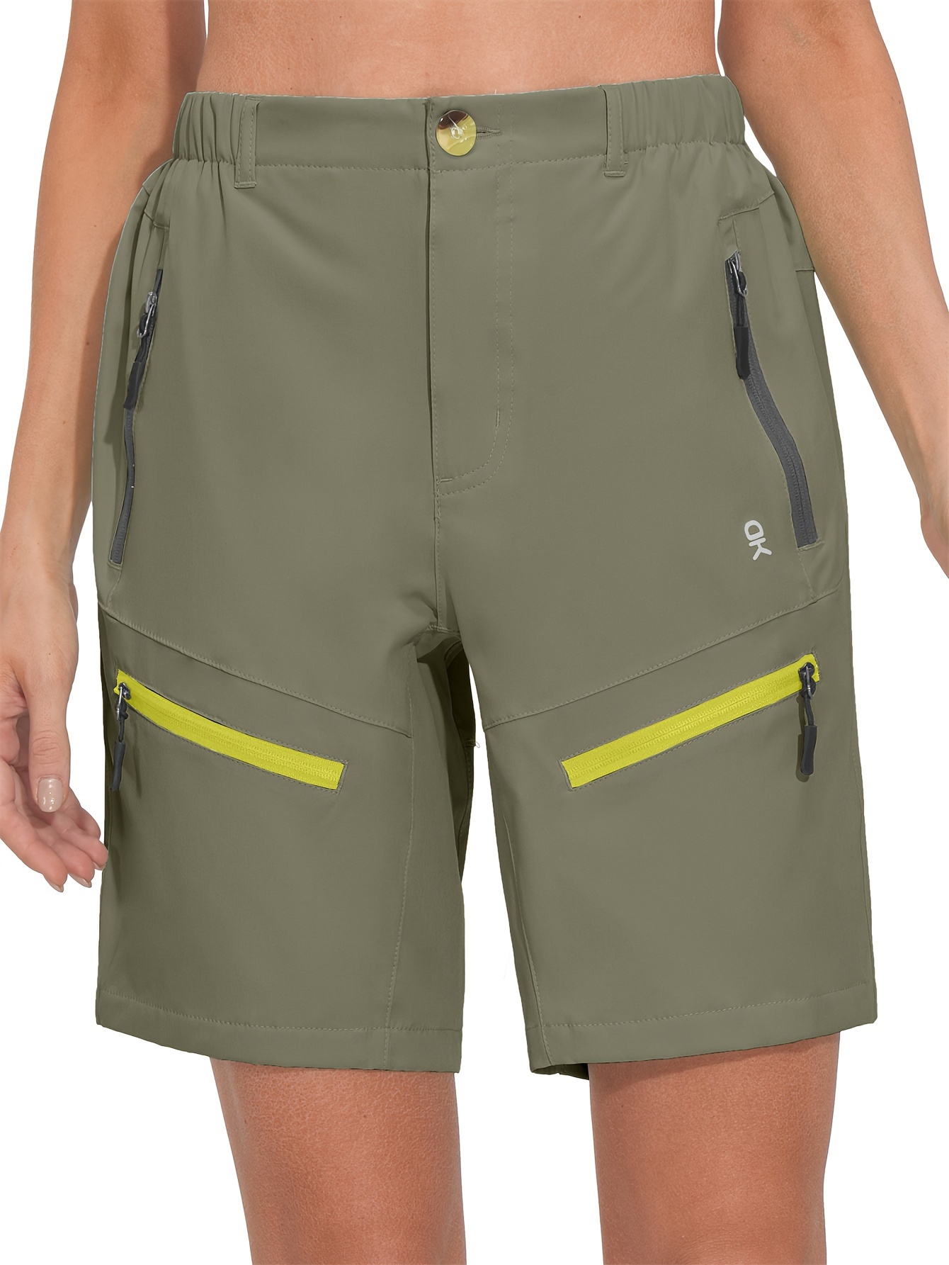 Women'S 9 Inch Inseam Quick Dry Stretch Lightweight Cargo Shorts