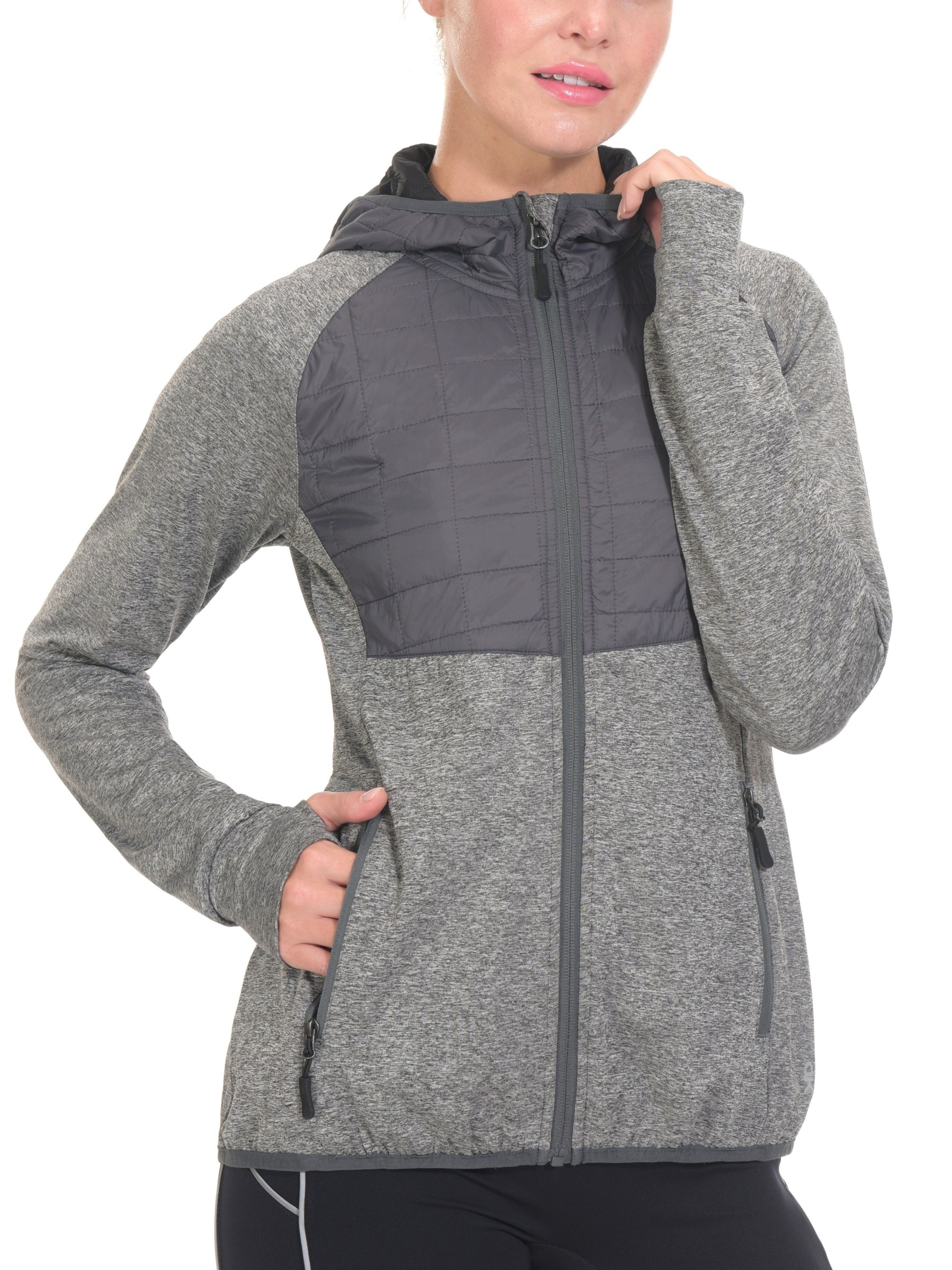  Lightweight Thermal-Lined Women's Hooded Jacket