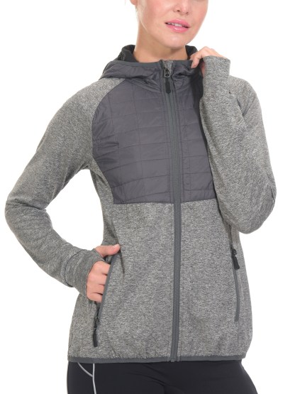 Lightweight Thermal-Lined Women's Hooded Jacket