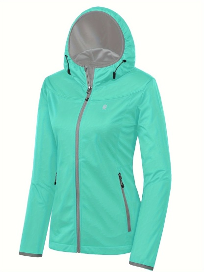 Women's WaterproofLightweight Hooded Jacket