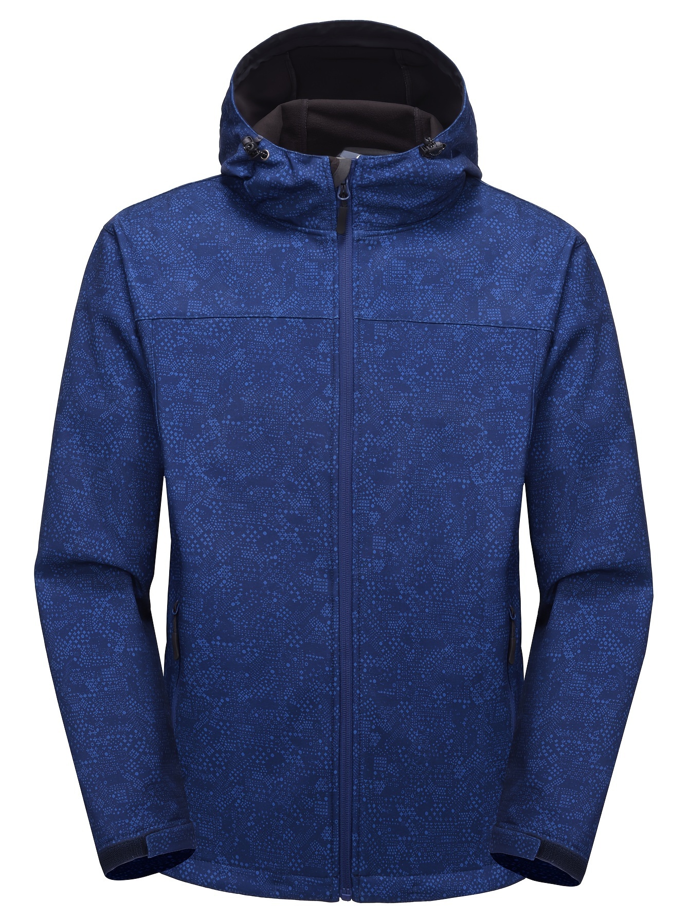 Men's Softshell Jacket with Removable Hood