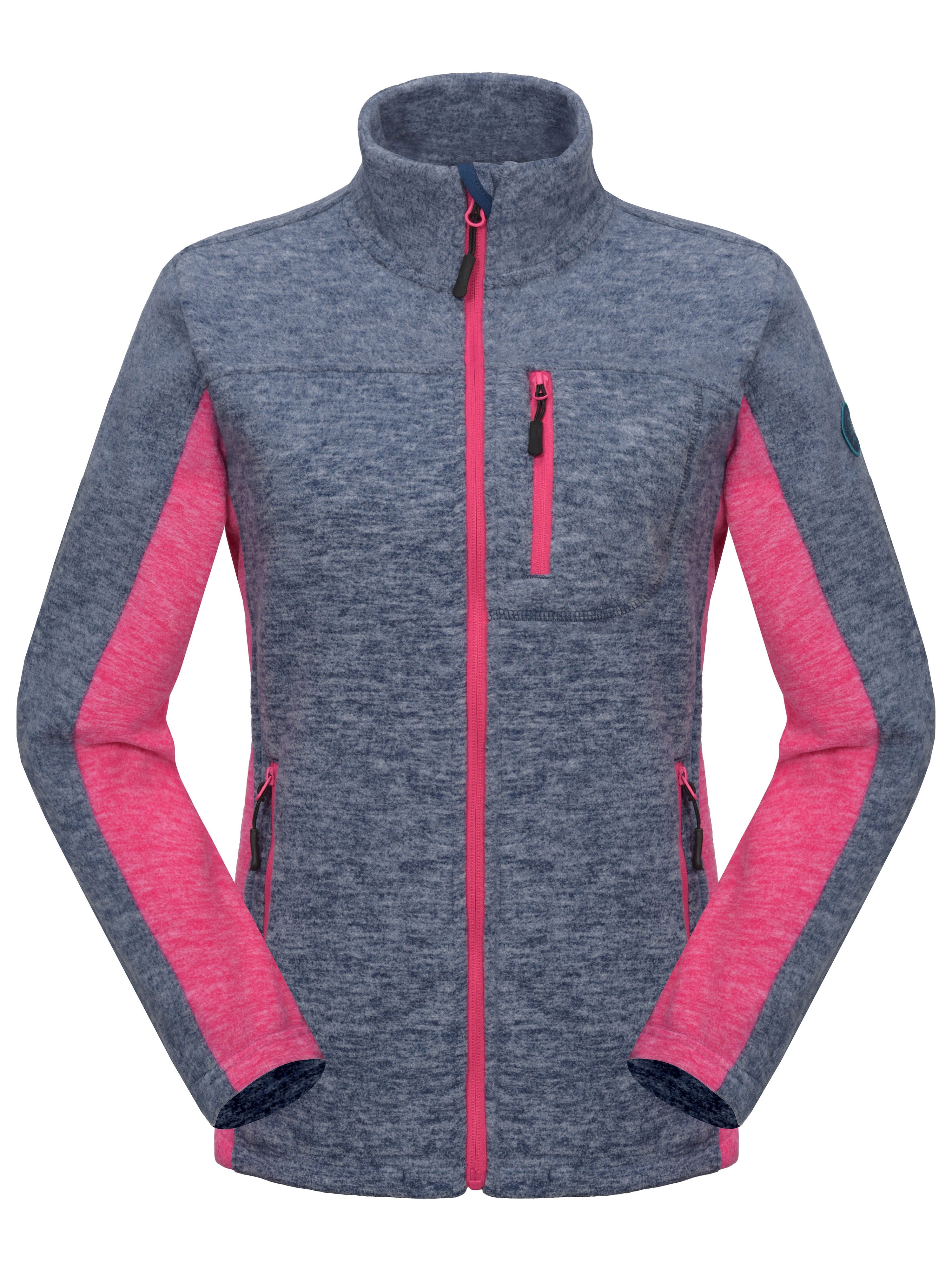 Women's Recycled Polar Fleece Hiking Jacket 