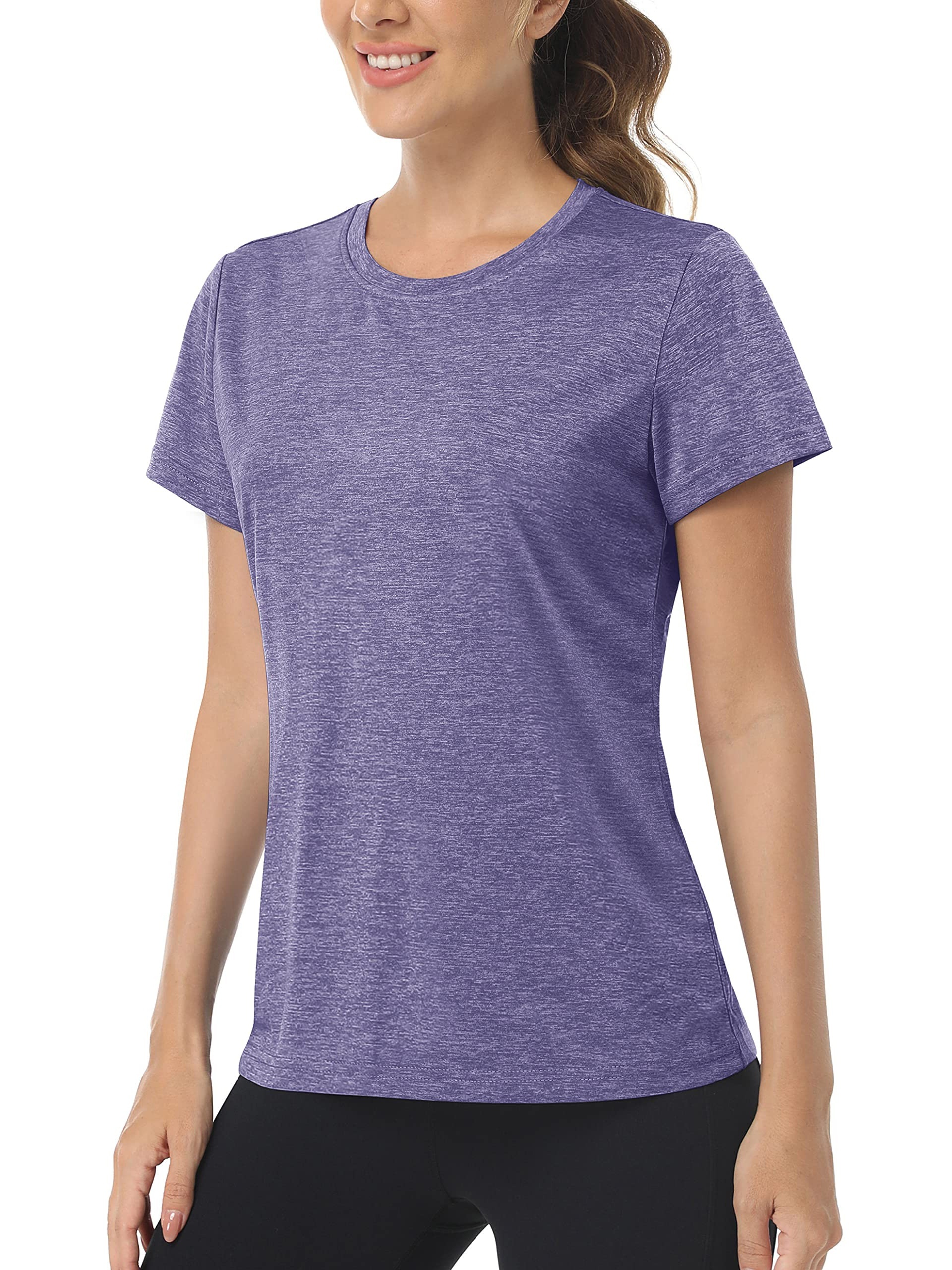 Women'S Workout T-shirt Crew Neck 