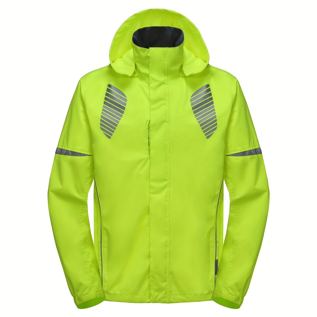  Reflective Men's Running Cycling Rain Jacket