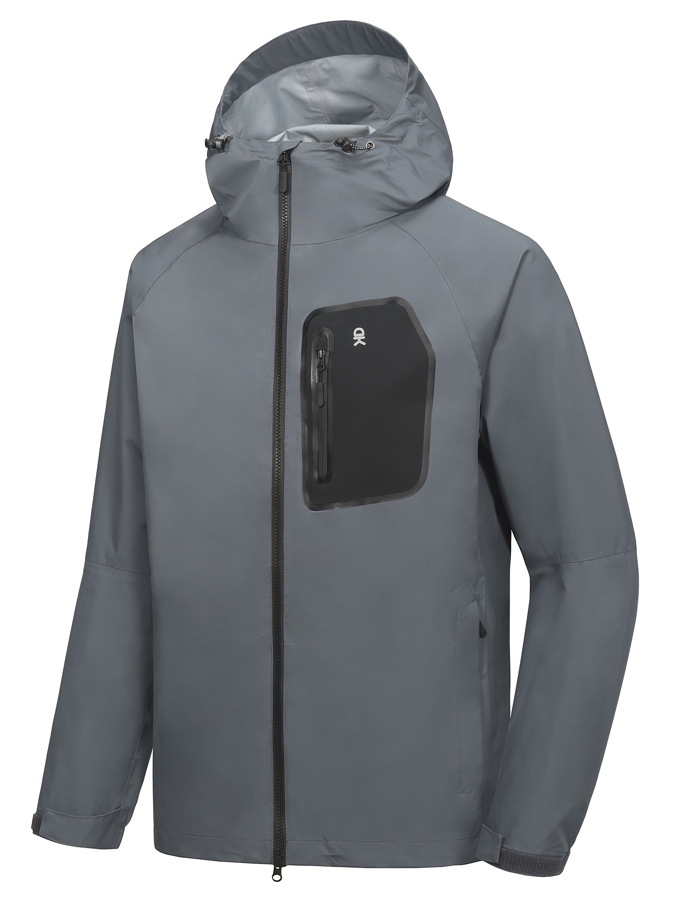 Men's Waterproof Hardshell 3L Rain Jacket 