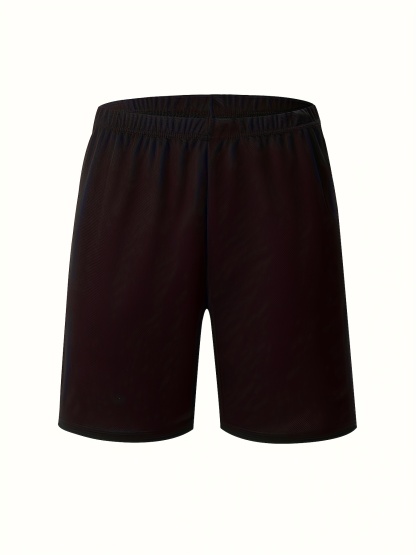 2pcs Men's Athletic Shorts and T-Shirt Set 