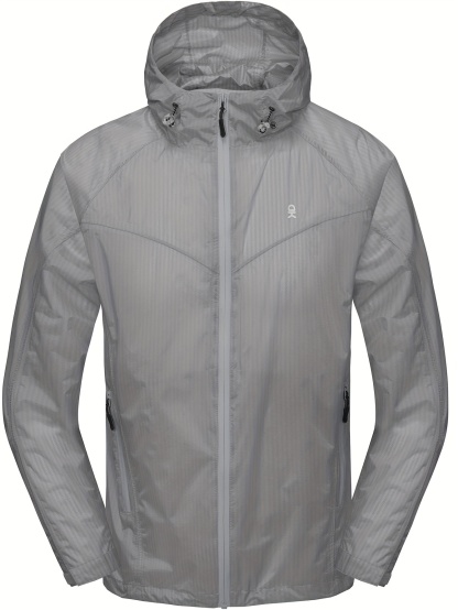 Men's Sun-Protective Hooded Jacket