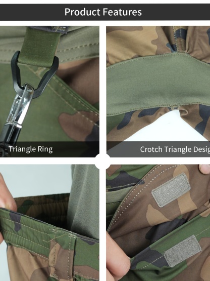  Outdoor Cargo Camouflage Shorts