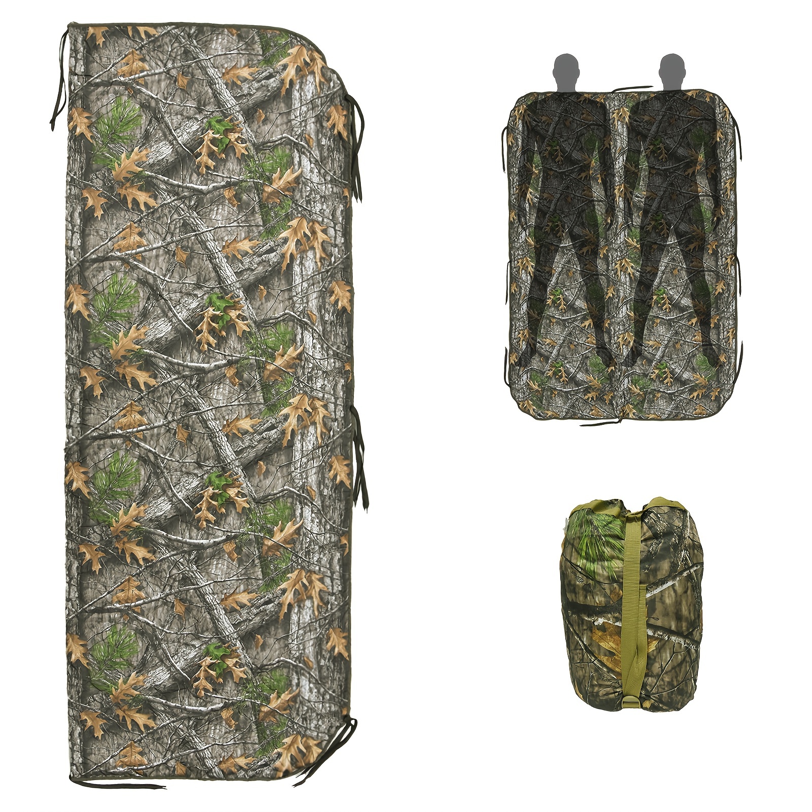  Camouflage Envelope Insulated Sleeping Bag