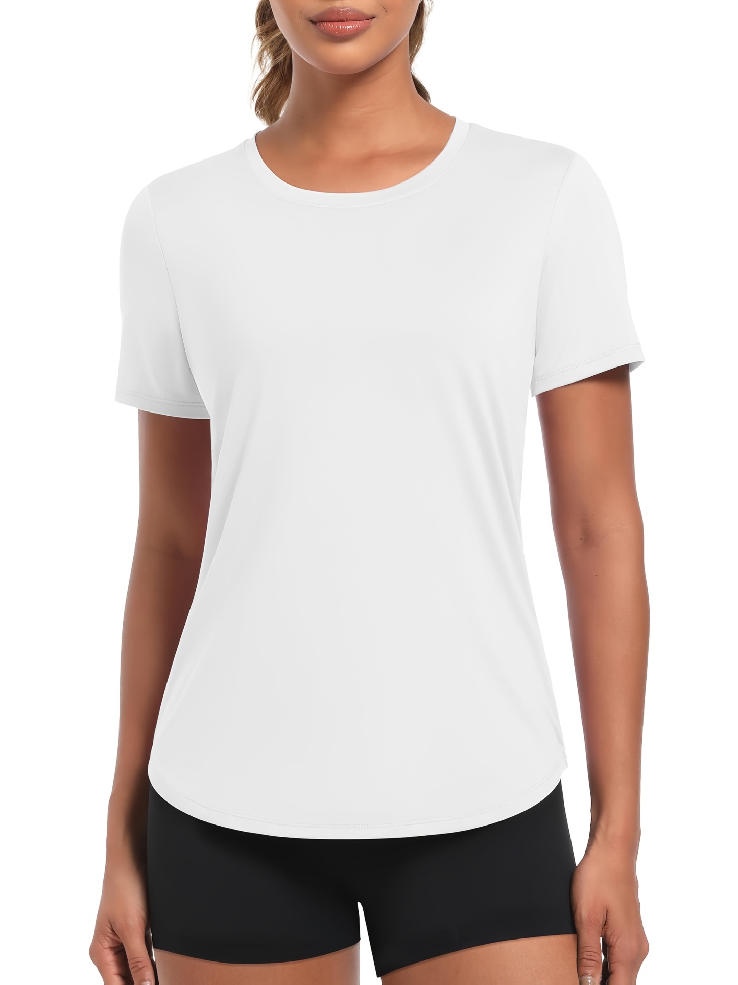 Women's UPF80+ Sun Protection Workout T-Shirt