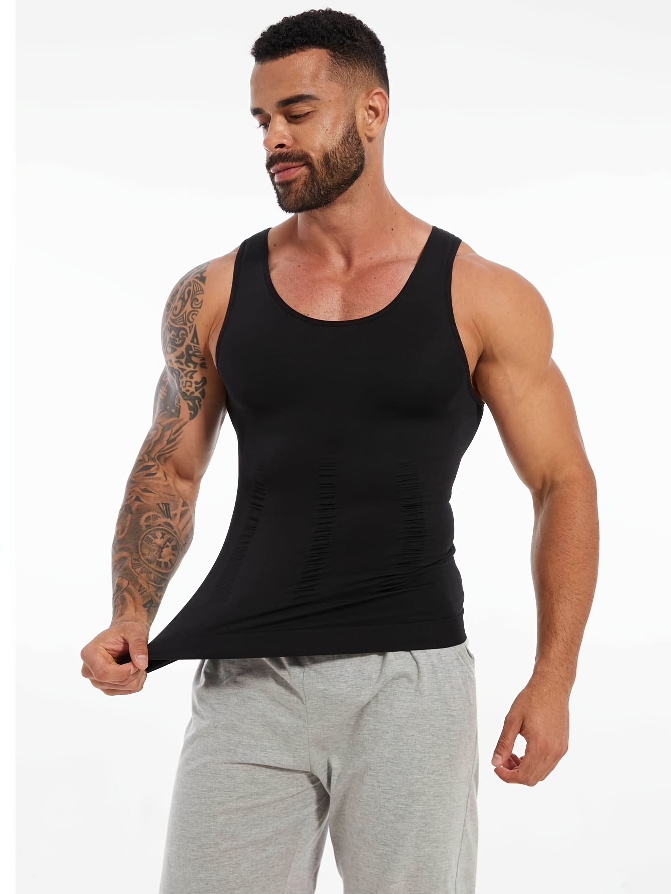 Men's Moisture Wicking Sleeveless Shirt Training Vest