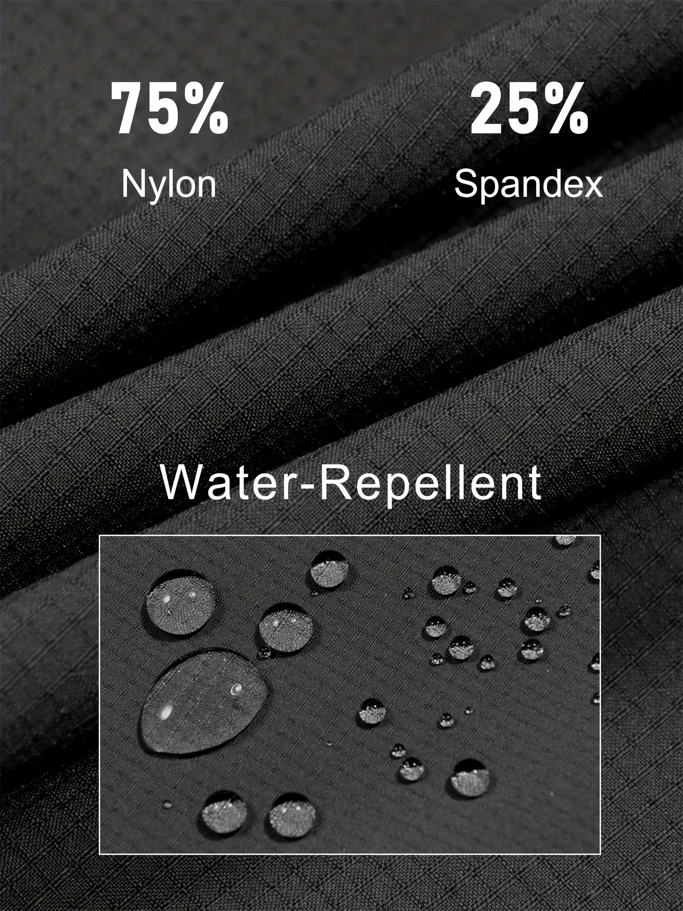 Men'S Capri Shorts Quick-Dry Performance 3/4 Hiking Pants 