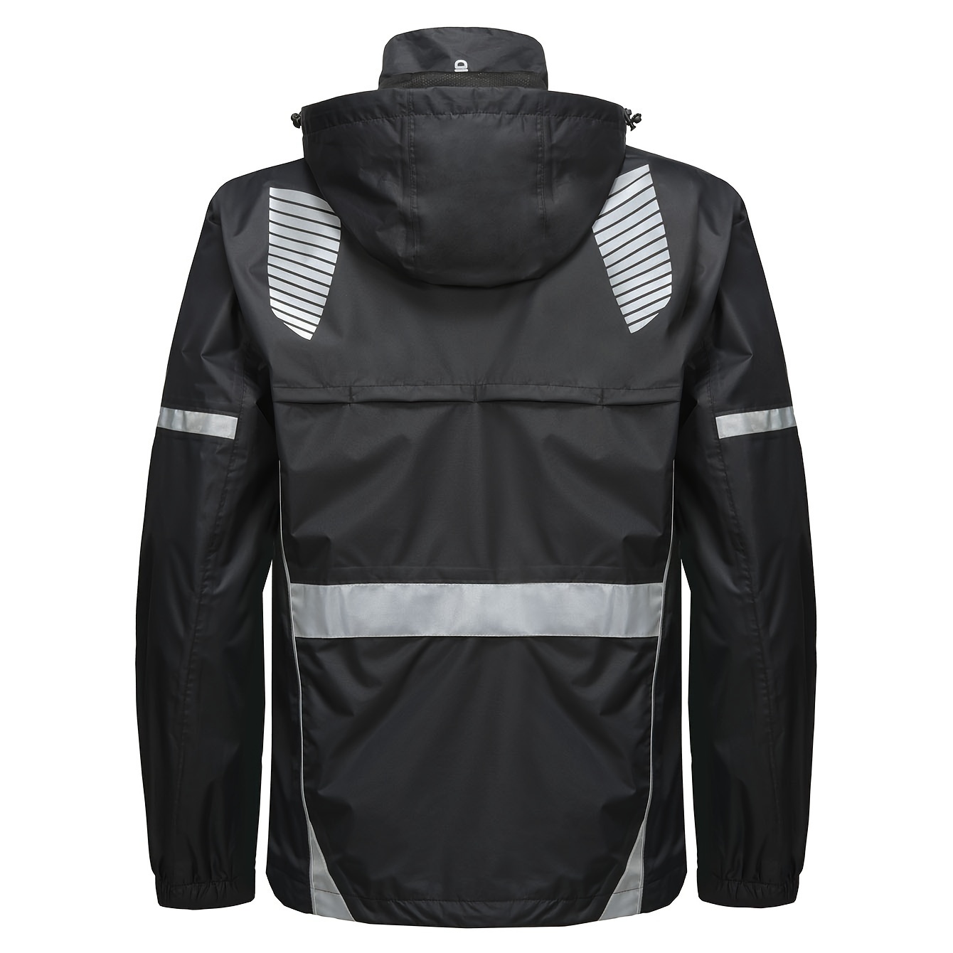  Reflective Men's Running Cycling Rain Jacket