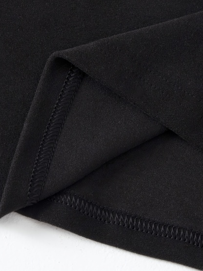 3PCS Men's Elegant Solid Deer Head Print Thermal Long Sleeve T-shirt 