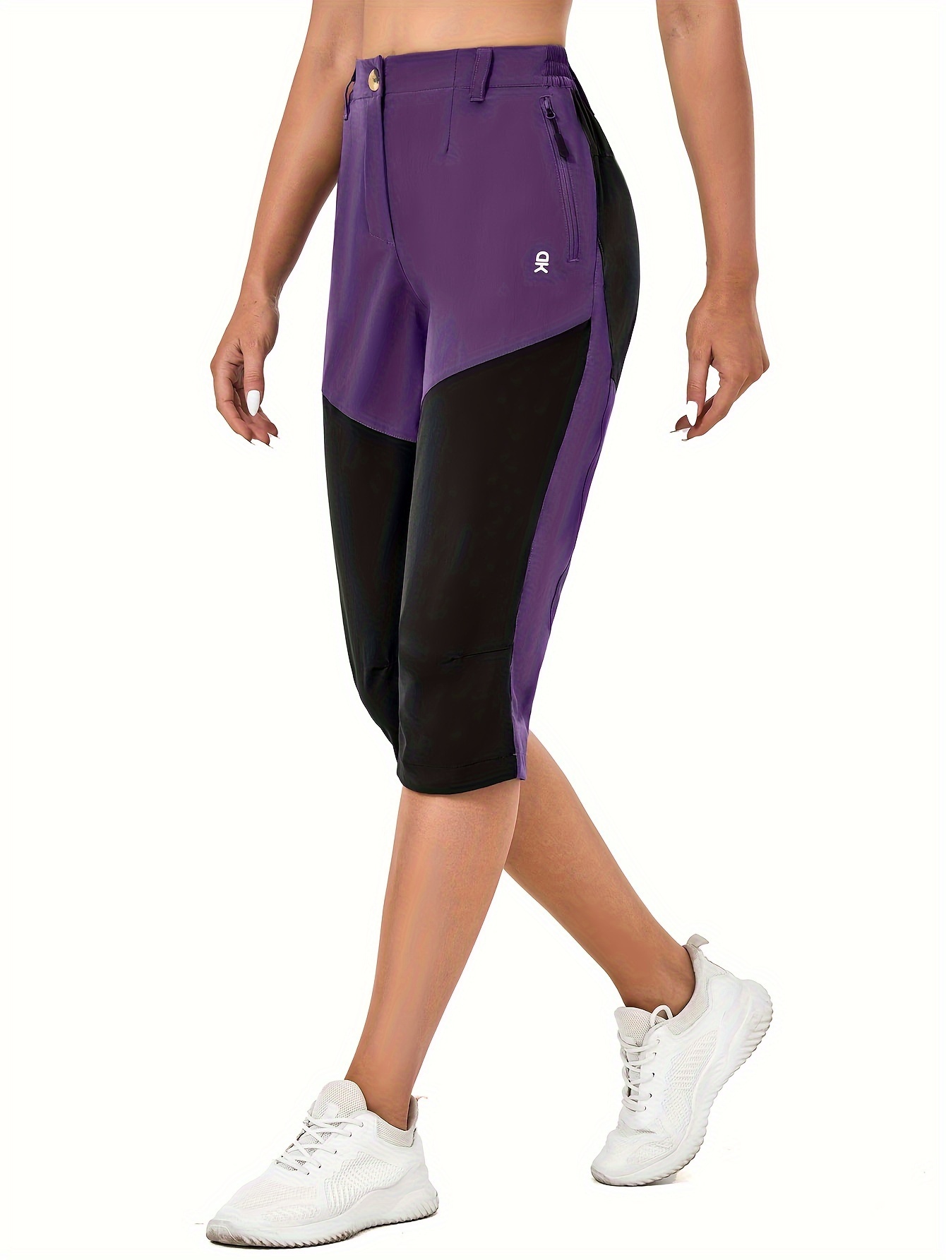 Women's Stretch Capris with Pockets 
