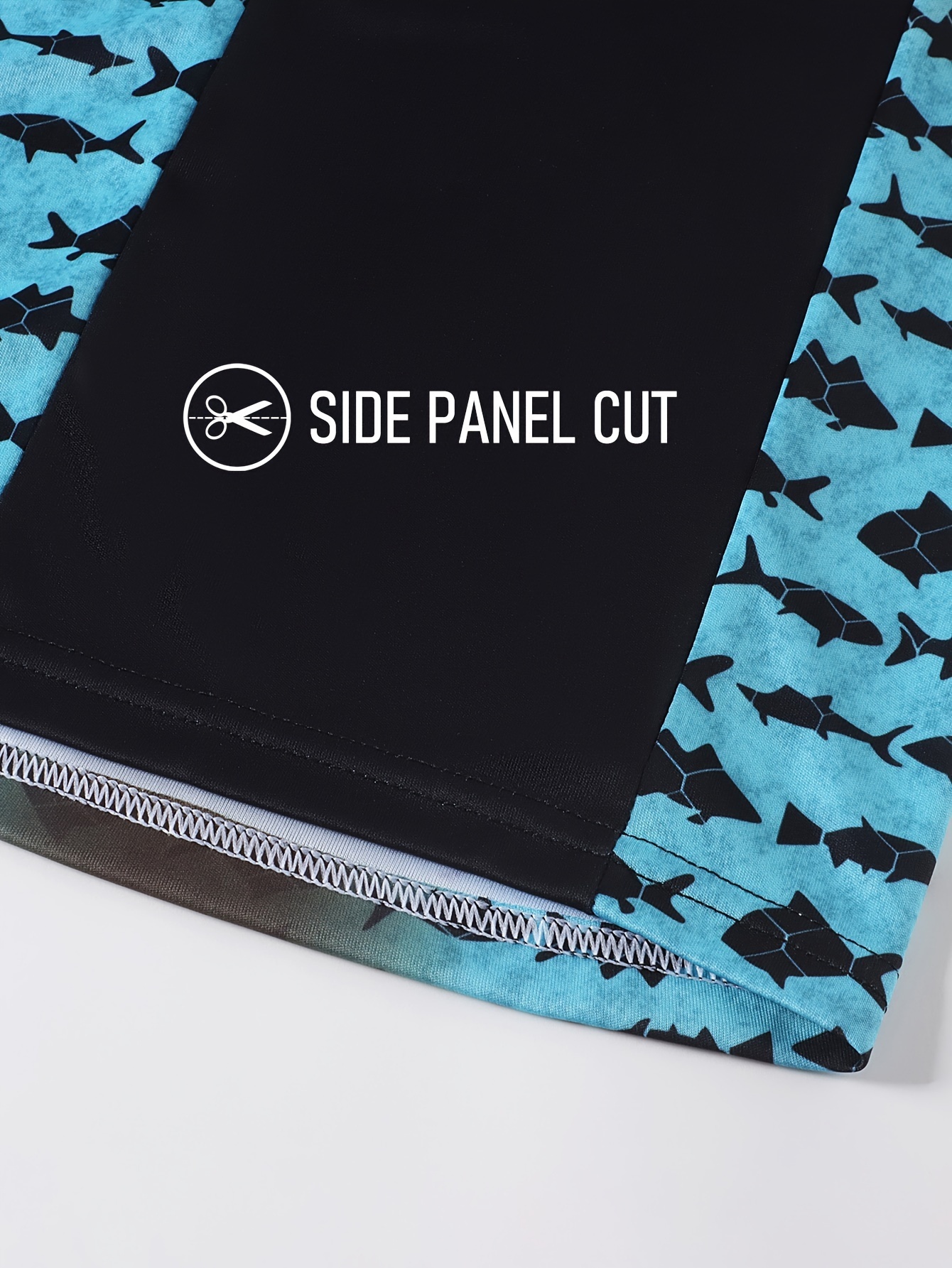 Men'S  Animal Pattern Sports Rash Guard with Hood