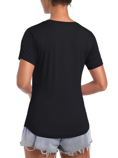 Women's UPF80+ Sun Protection Workout T-Shirt