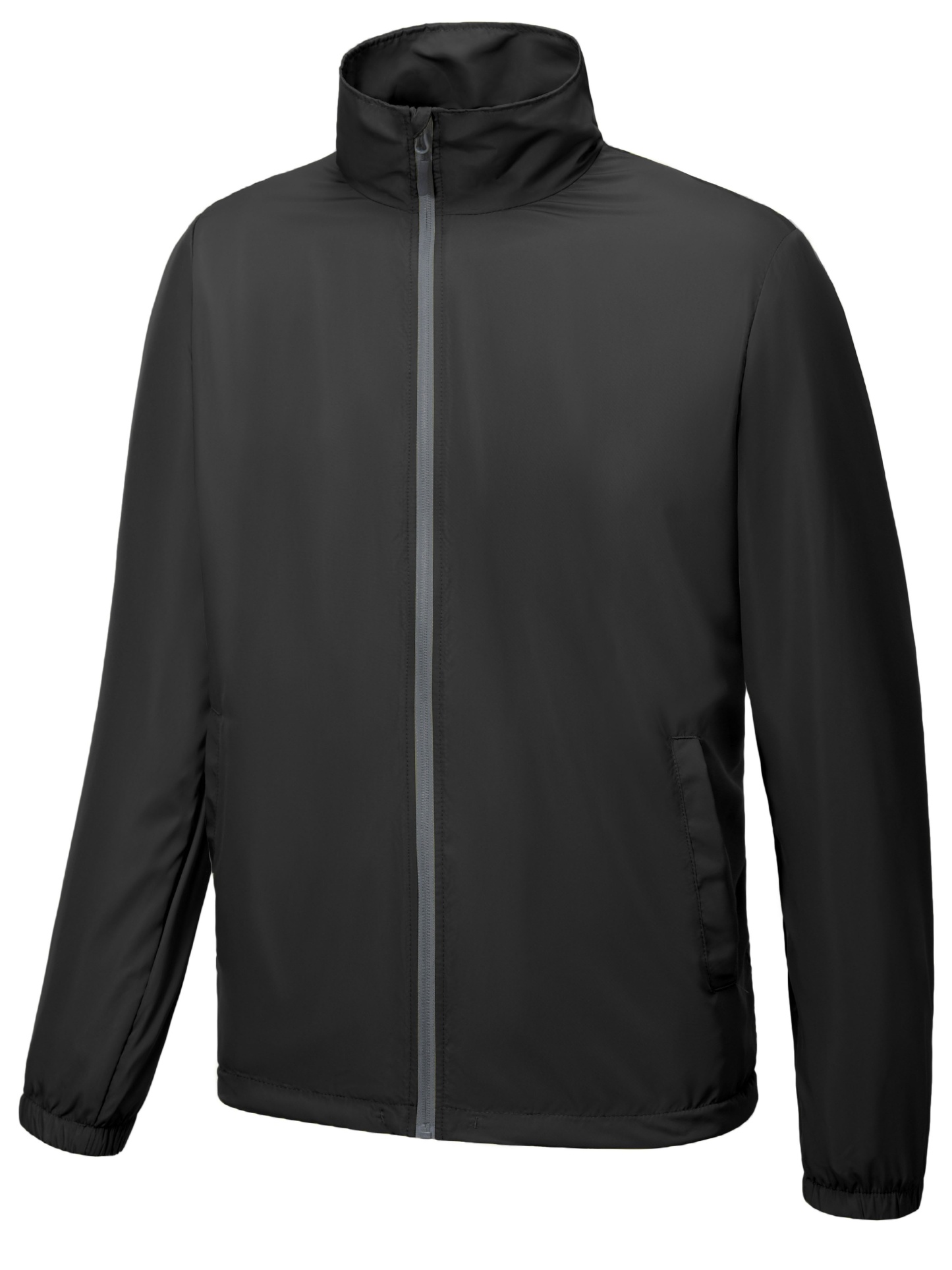 Men Lightweight Breathable Windbreaker Golf Jacket