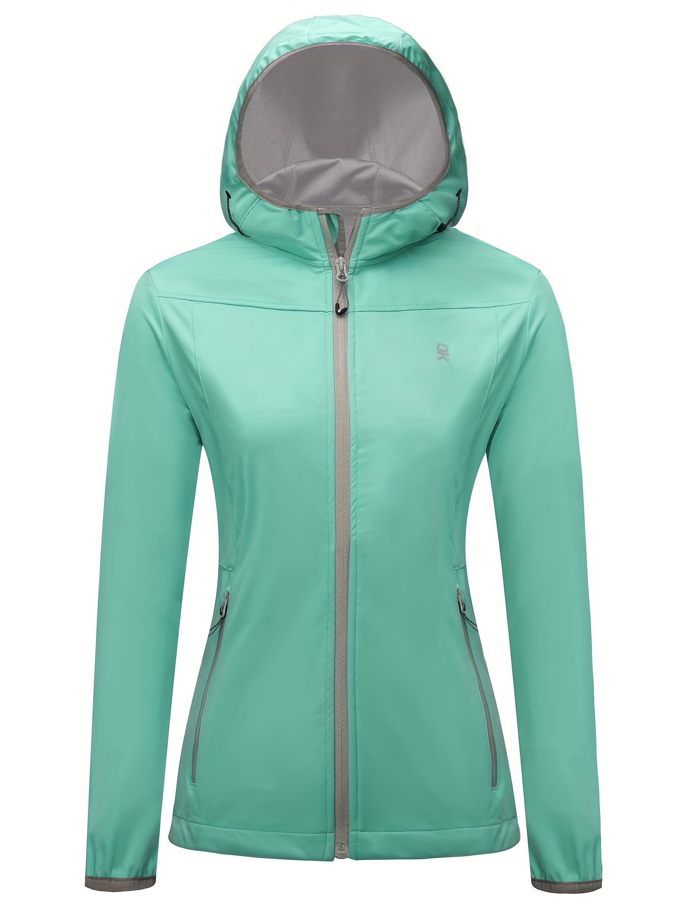 Women's WaterproofLightweight Hooded Jacket