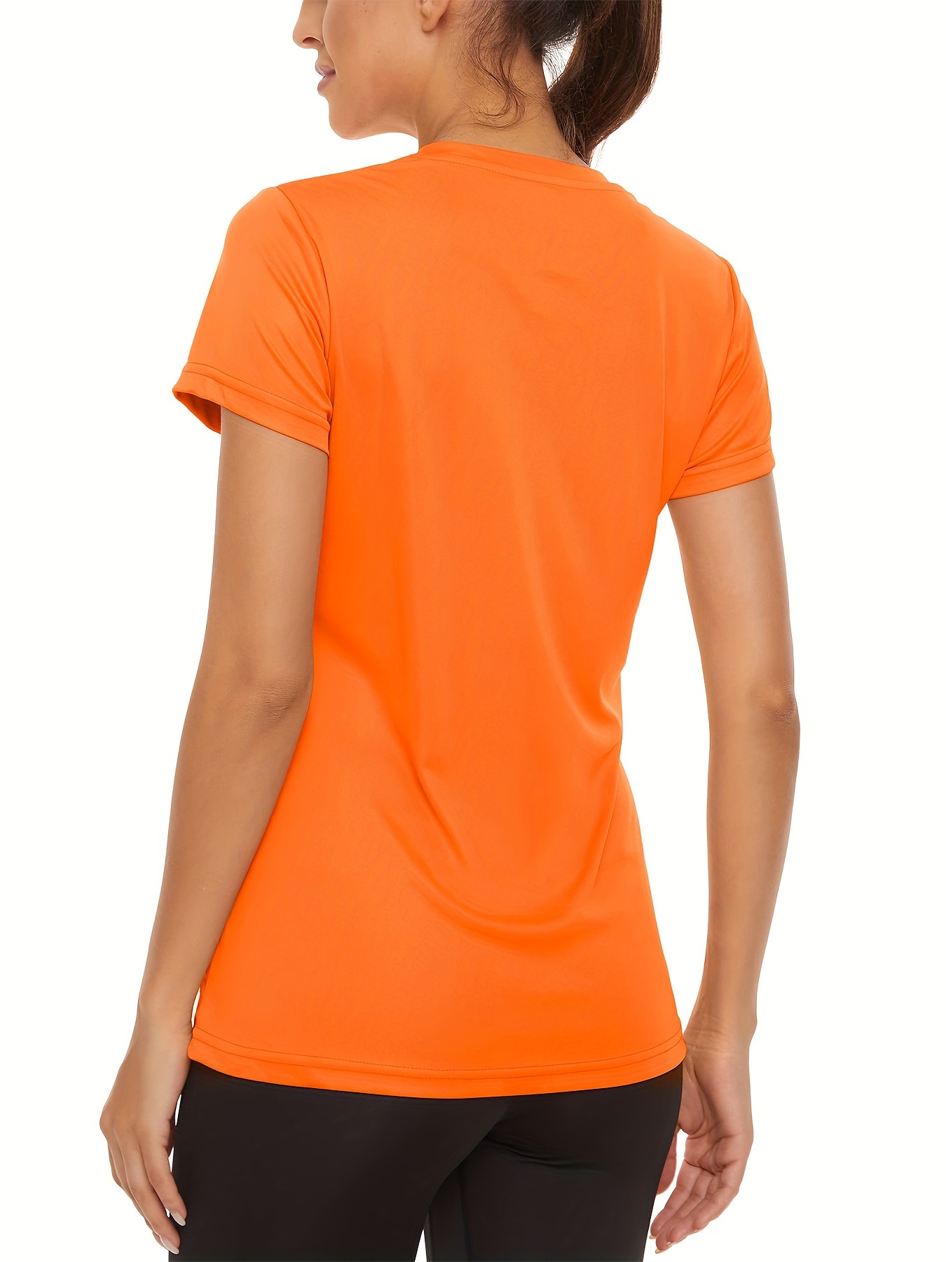 Women's Short Sleeve Round Neck T-Shirt 3-Piece Set 