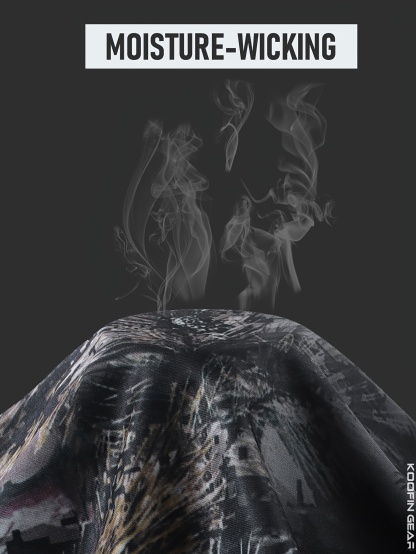 Men's High Performance Tree Camo Long Sleeve Shirt