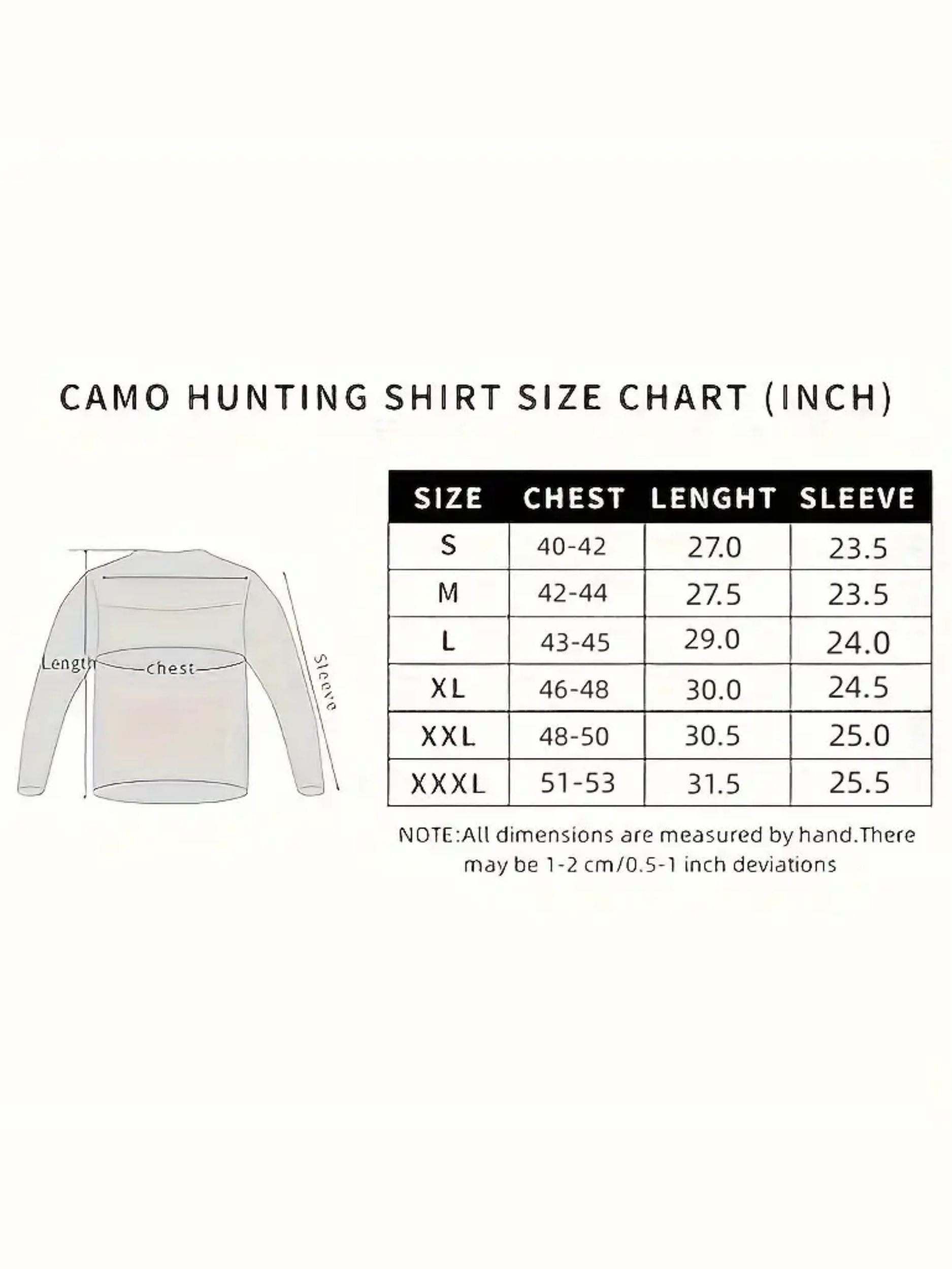 Men's Camouflage Long Sleeve Crew Neck T-Shirt