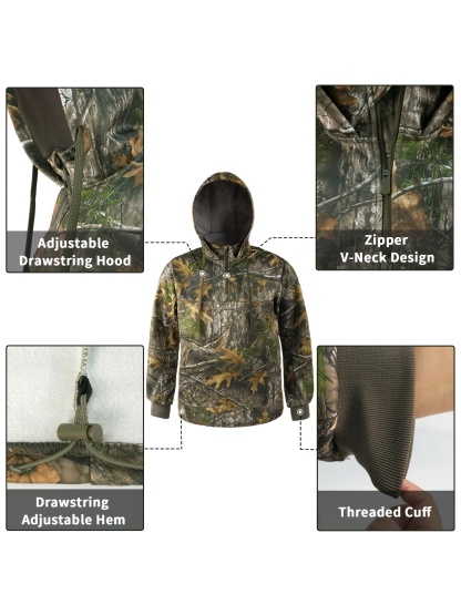 Camouflage Bionic Fleece Sweatshirt 