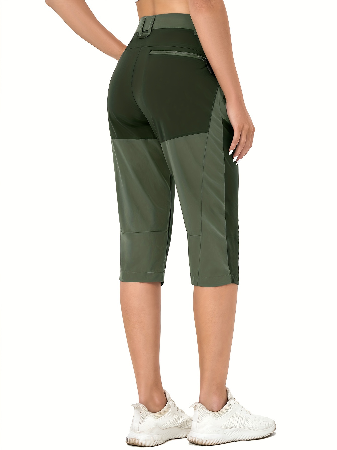 Women's Stretch Capris with Pockets 