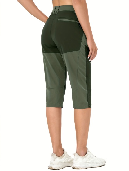 Women's Stretch Capris with Pockets 