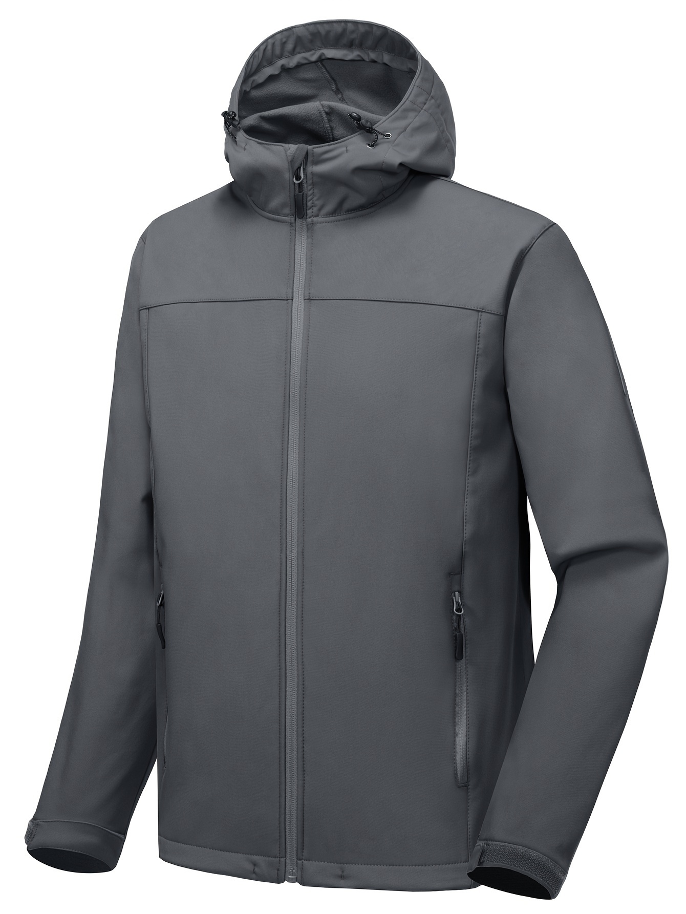 Men's Softshell Jacket with Removable Hood