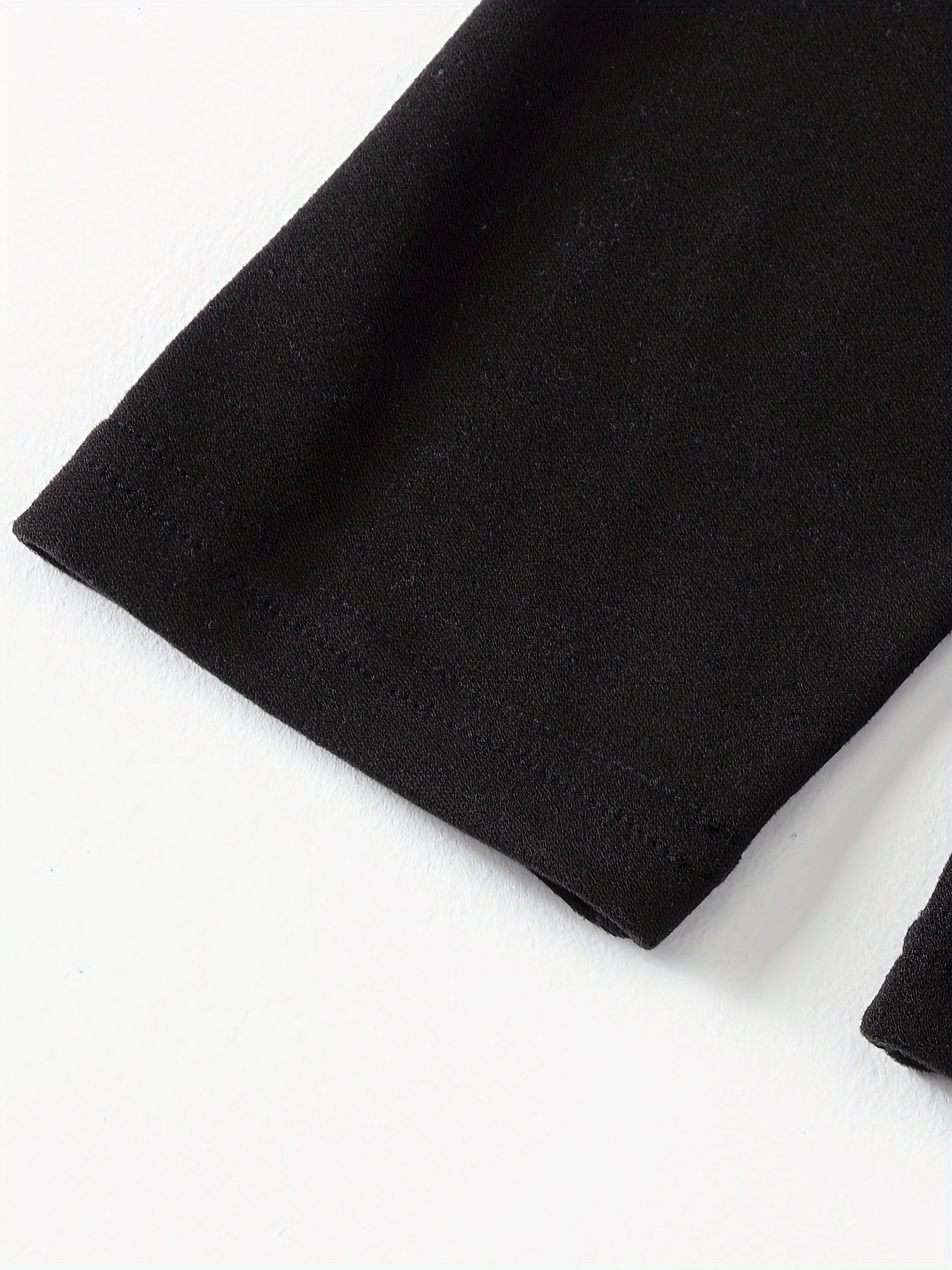 3pcs Men's Double-Sided Fleece Turtleneck Long Sleeve T-Shirts Tops