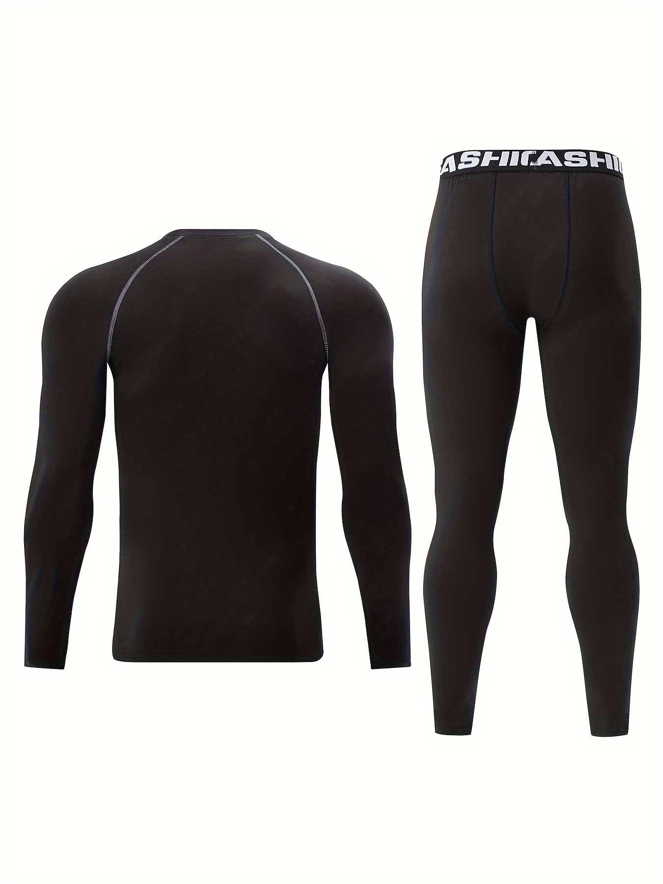 2 Pcs Men's Thermal Base Layer Set